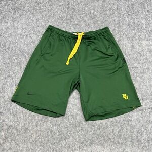 Baylor Bears Shorts Mens XL NCAA Basketball Dri Fit On Field Nike Logo Issued